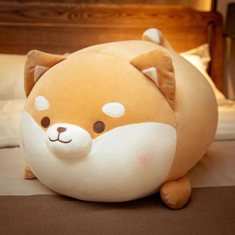 Plumpy Blushing Shiba - Kawaiies - Adorable - Cute - Plushies - Plush - Kawaii