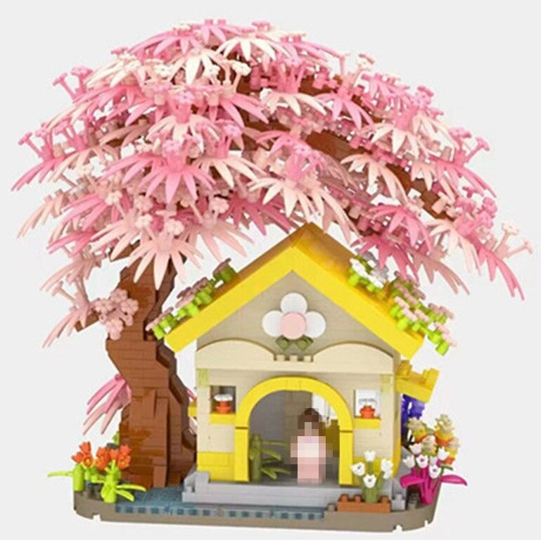 Sakura Cottage Micro Building Set - Kawaiies - Adorable - Cute - Plushies - Plush - Kawaii