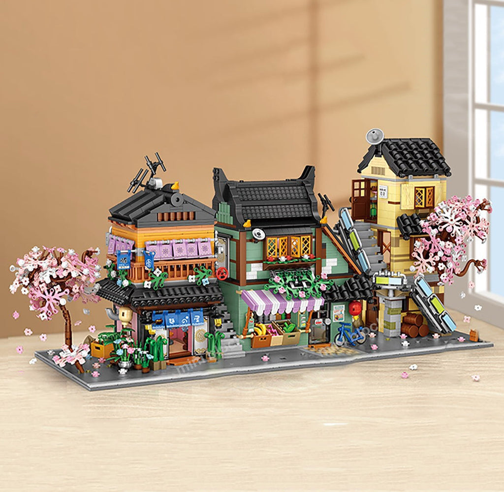 Sakura Stores Micro Building Set - Kawaiies - Adorable - Cute - Plushies - Plush - Kawaii