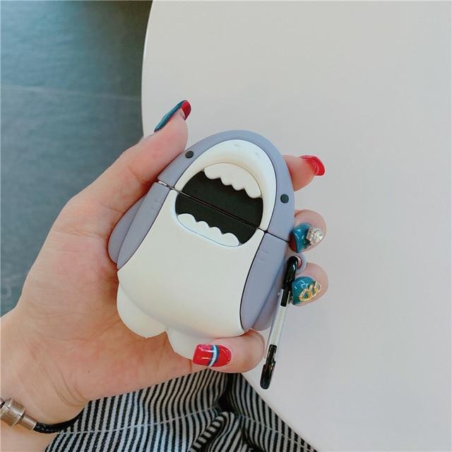 Shark Airpods Case (1&2&Pro) - Kawaiies - Adorable - Cute - Plushies - Plush - Kawaii