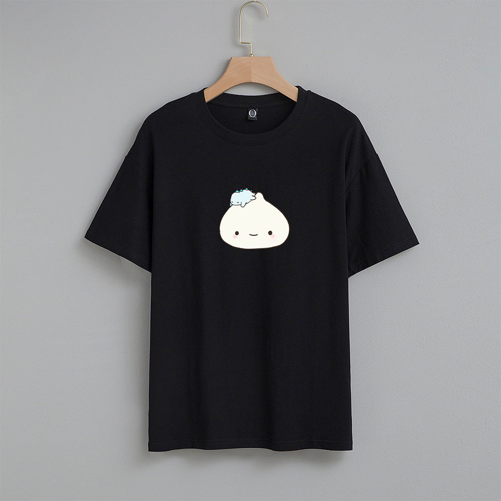 Tato Bao Bun Food Coma Unisex Tee - Kawaiies - Adorable - Cute - Plushies - Plush - Kawaii