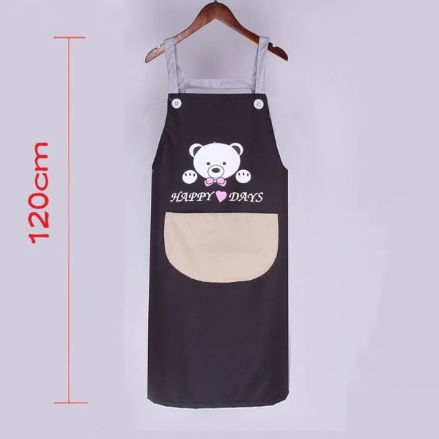 Very Cute and Extra Long Teddy Apron - Kawaiies - Adorable - Cute - Plushies - Plush - Kawaii