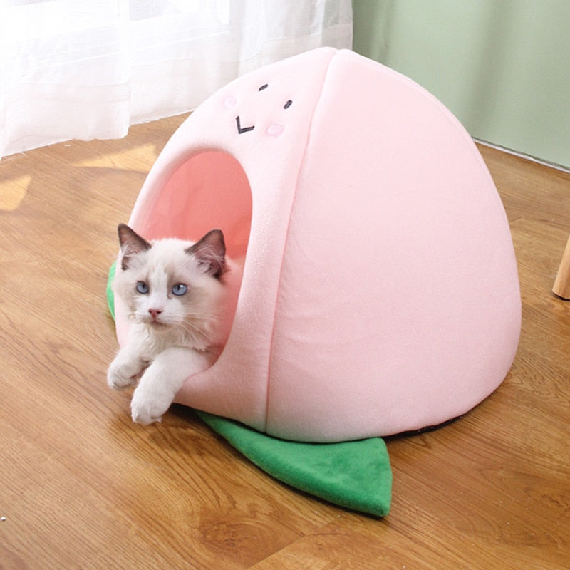 Kawaii Cat Dog Pet Bed Cave Hideout - Kawaiies - Adorable - Cute - Plushies - Plush - Kawaii