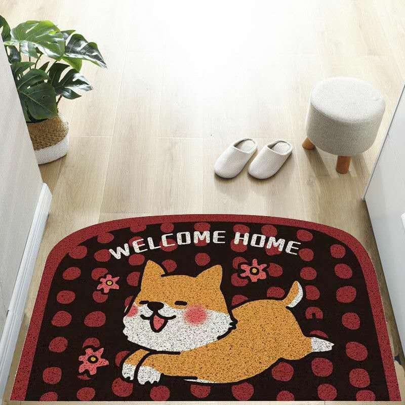 Welcome home Dog Mat - Kawaiies - Adorable - Cute - Plushies - Plush - Kawaii