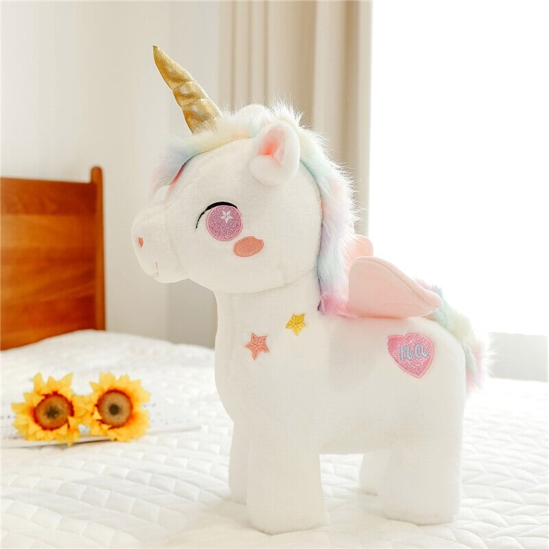 White Dreamy Unicorn Pony Plushie - Kawaiies - Adorable - Cute - Plushies - Plush - Kawaii